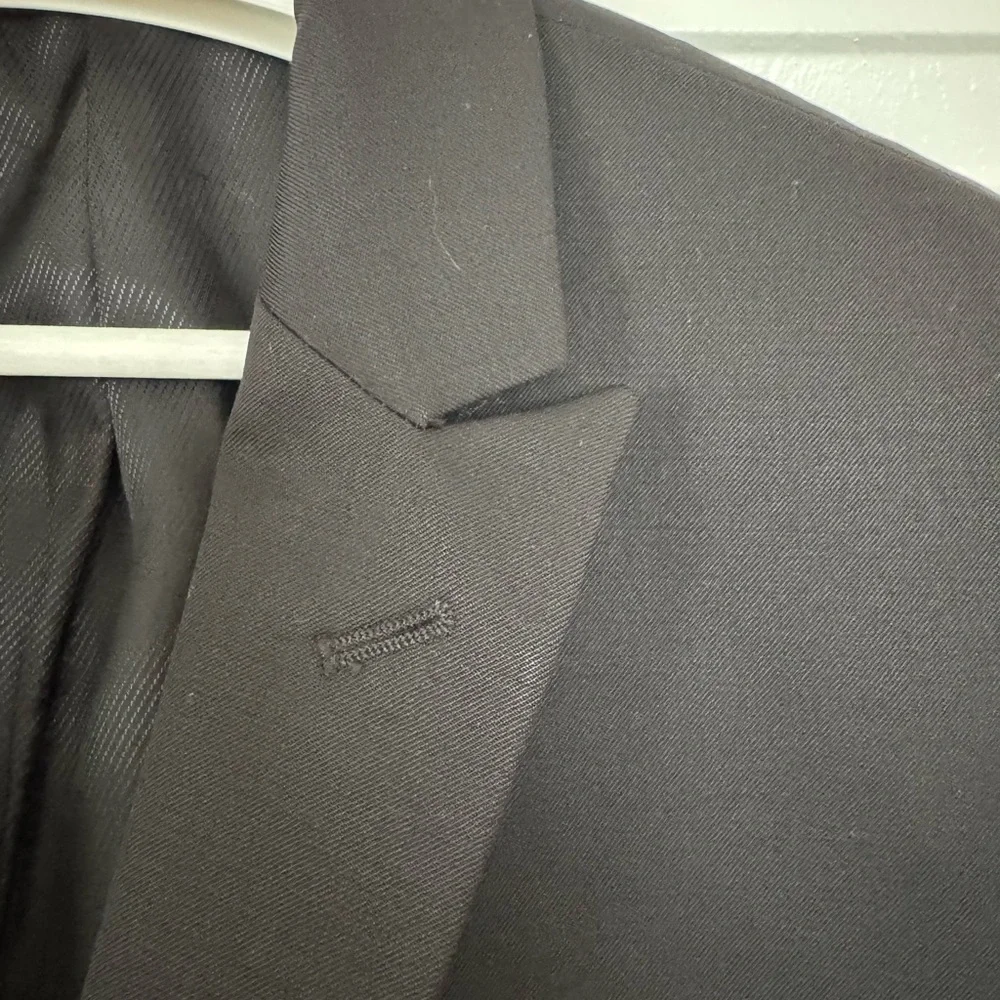 Bar III Men's Black Two-Button Sport Coat